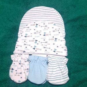 Modern Baby Hats and Mittens